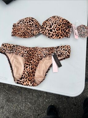 ViLeopard Print Bikini Set - Leopard Print